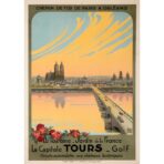 poster vintage tours