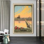 poster vintage tours