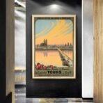 poster vintage tours