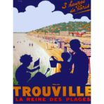 vintage trouville poster