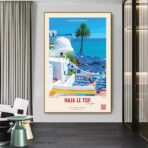 vintage poster tunisia