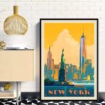vintage usa poster