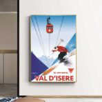 vintage poster val disere