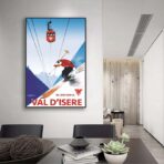 vintage poster val disere