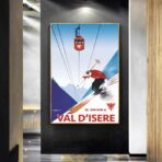 vintage poster val disere
