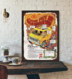 vintage van poster