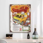 vintage van poster