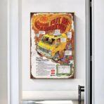 vintage van poster