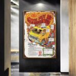 vintage van poster