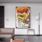 vintage van poster
