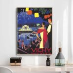 vintage vichy poster