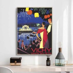 vintage vichy poster