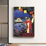 vintage vichy poster
