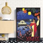 vintage vichy poster