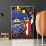 vintage vichy poster