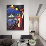 vintage vichy poster