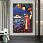 vintage vichy poster