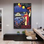 vintage vichy poster