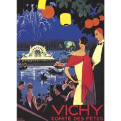 vintage vichy poster