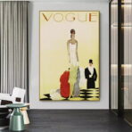 vintage vogue poster