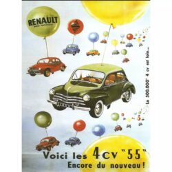 vintage car poster