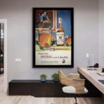 vintage whiskey poster