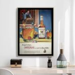 vintage whiskey poster