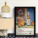 vintage whiskey poster