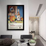 vintage whiskey poster