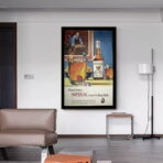 vintage whiskey poster