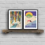 vintage poster alpe dhuez