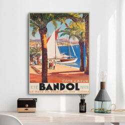 vintage bandol poster 1