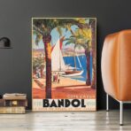 vintage bandol poster 1