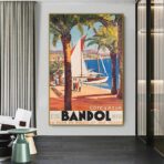 vintage bandol poster 1
