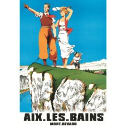 aix les bains poster