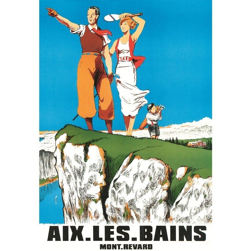 aix les bains poster aix les bains poster