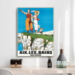 aix les bains poster