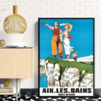 aix les bains poster