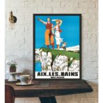 aix les bains poster