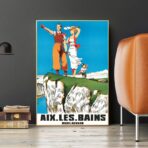 aix les bains poster