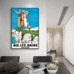 aix les bains poster