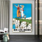 aix les bains poster