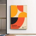 vintage bauhaus poster