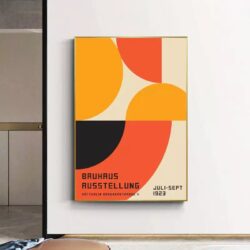 vintage bauhaus poster