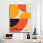 vintage bauhaus poster