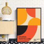vintage bauhaus poster