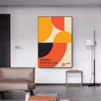 vintage bauhaus poster