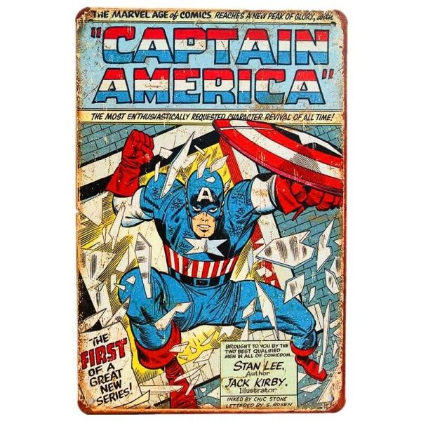 captain america plate captain america plate