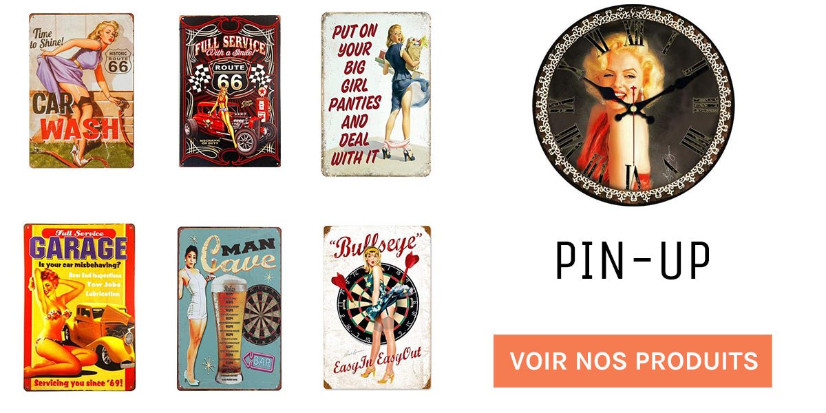 histoire des pin-up décoration pin-up vintage