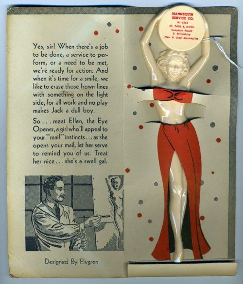 gil elvgren art ellen eye opener 1948
